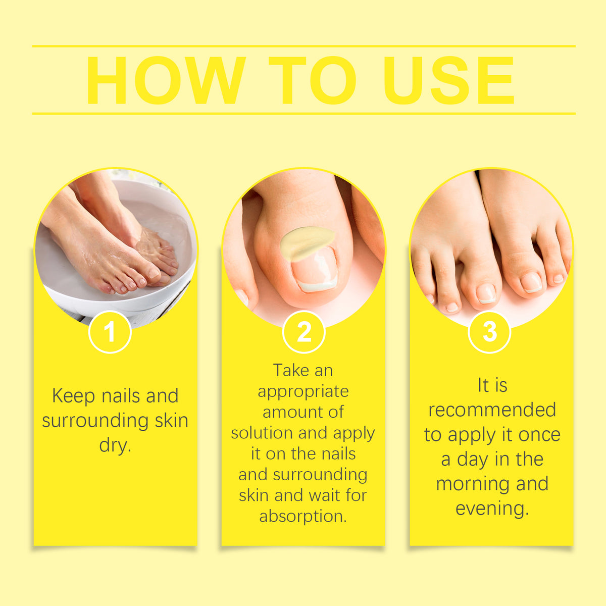 Herbal Nail Care Solution Hand, Foot And Nail Cleansing And Repair Bright Nail Thick Toe Care Solution